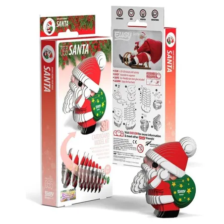 Święty Mikołaj Eko Układanka 3D