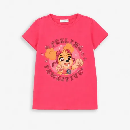 T-SHIRT Z KRÓTKIM RĘKAWEM PSI PATROL COCCODRILLO ROZMIAR 98