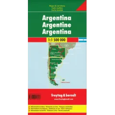 ARGENTYNA MAPA 1:1 500 000