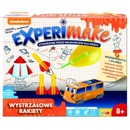 WYSTRZAŁOWE RAKIETY ZESTAW KREATYWNY 8+ - Russell