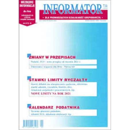 Informator 1 Styczeń 2021