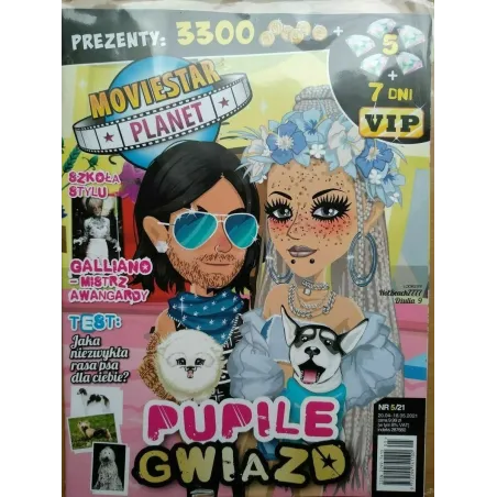 MOVIESTAR PLANET PUPILE GWIAZD 5/2021