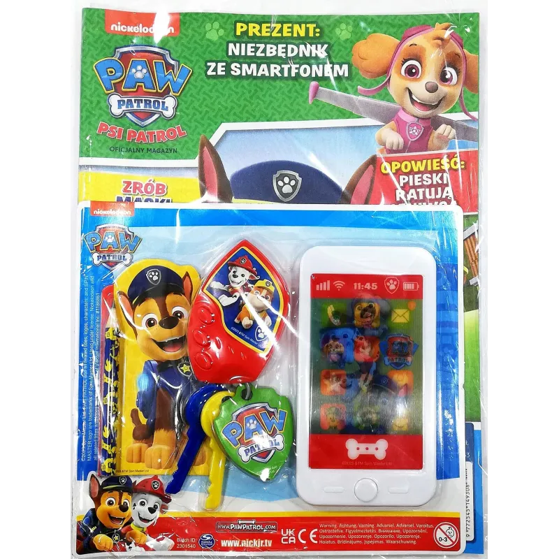 PSI PATROL GAZETKA + PREZENTY 12/2023