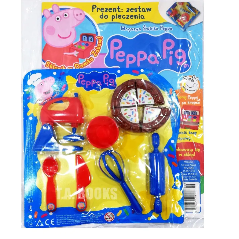 ŚWINKA PEPPA GAZETKA Z PREZENTEM 9/2023