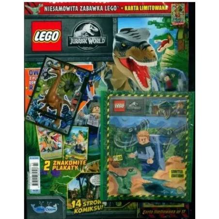 Lego Jurassic World Gazetka + Figurka 3/2023
