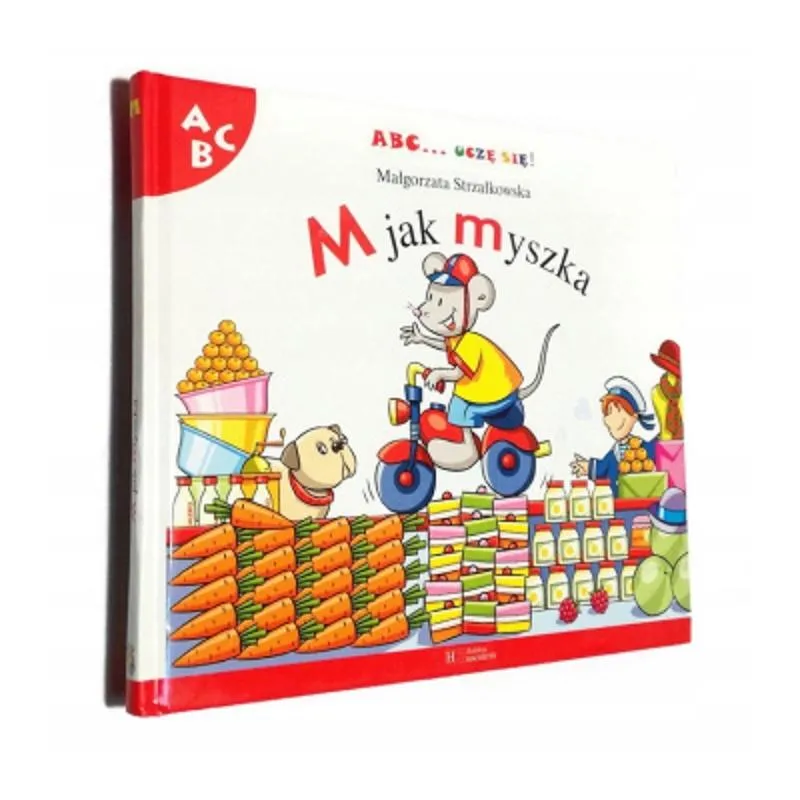 ABC UCZĘ SIĘ M JAK MYSZKA + ZESZYT EDUKACYJNY
