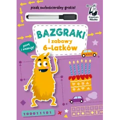 Bazgraki i zabawy 6latków. Kapitan Nauka. Bazgraki Katarzyna Szumska