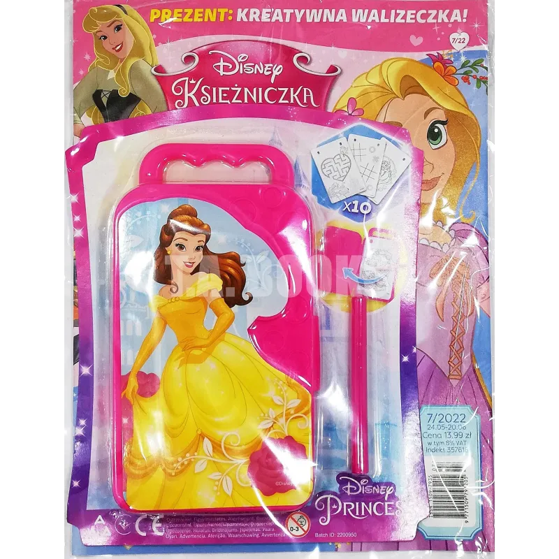 DISNEY KSIĘŻNICZKA GAZETKA 7/2022 + PREZENT