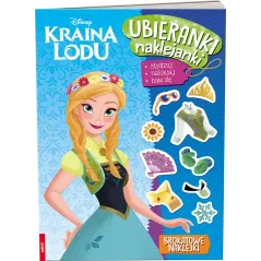 DISNEY KRAINA LODU UBIERANKI NAKLEJANKI - Ameet