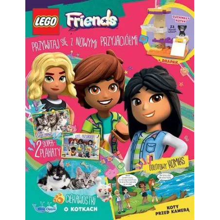 Lego Friends Przywitaj Się Z Nowymi Przyjaciółmi + Prezent Gazetka 1/2023
