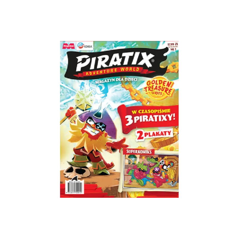 PIRATIX MAGAZYN DLA DZIECI + 2 DODATKI NR1