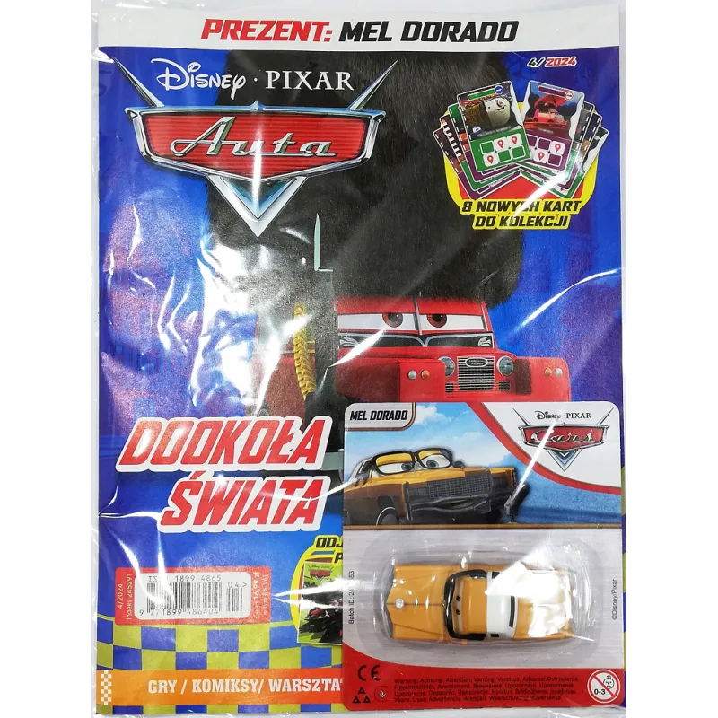 DISNEY AUTA + PREZENT GAZETKA 4/2024