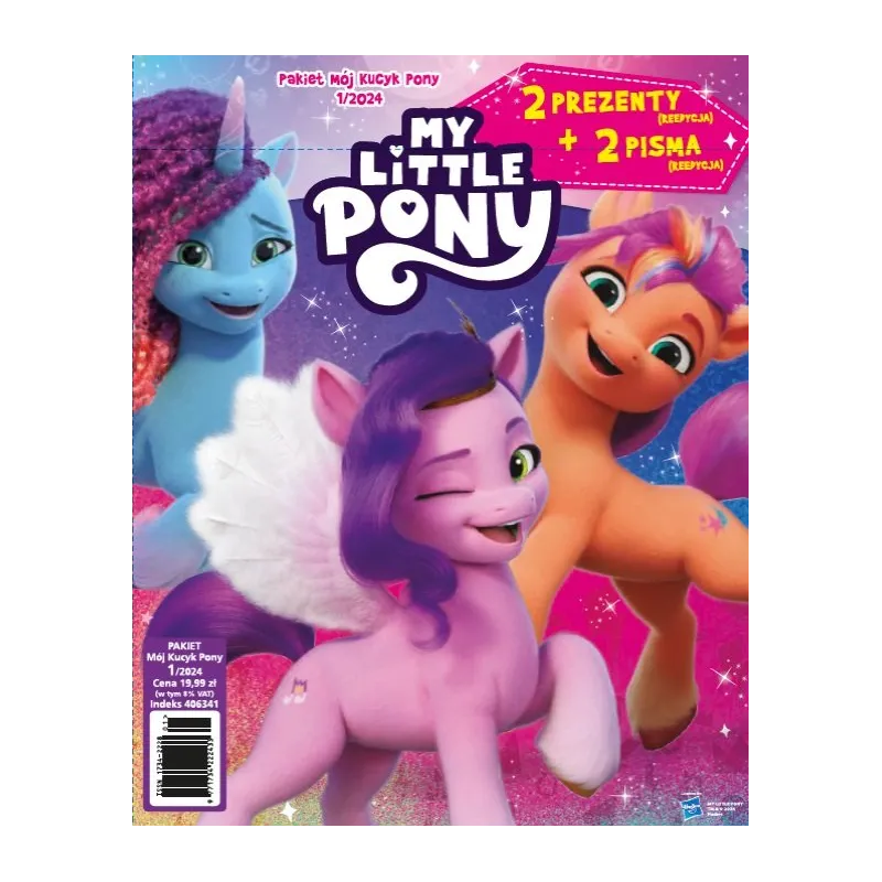 MÓJ KUCYK PONY GAZETKA + DODATKI 1/2024 II GATUNEK
