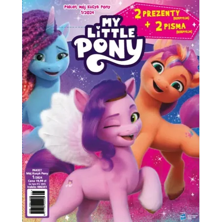 Mój Kucyk Pony Gazetka + Dodatki 1/2024 Ii Gatunek