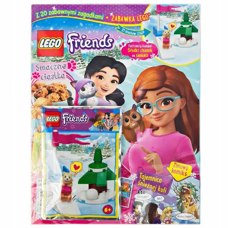 Lego Friends Gazetka Nr 01/2021 + Chomik Na Sankach 6+