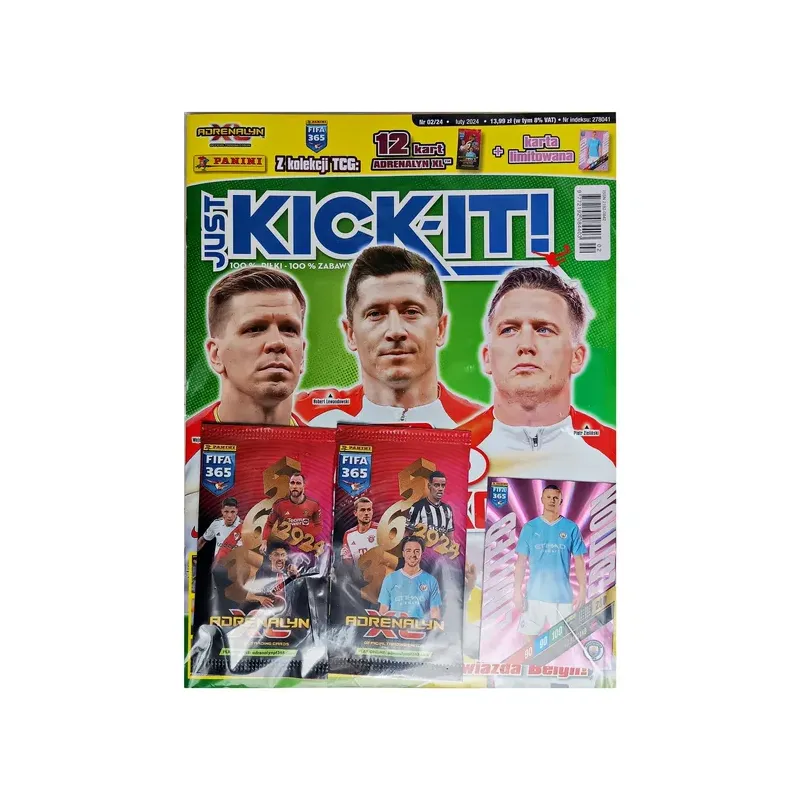 JUST KICK-IT GAZETKA + SASZETKI GAZETKA 2/2024