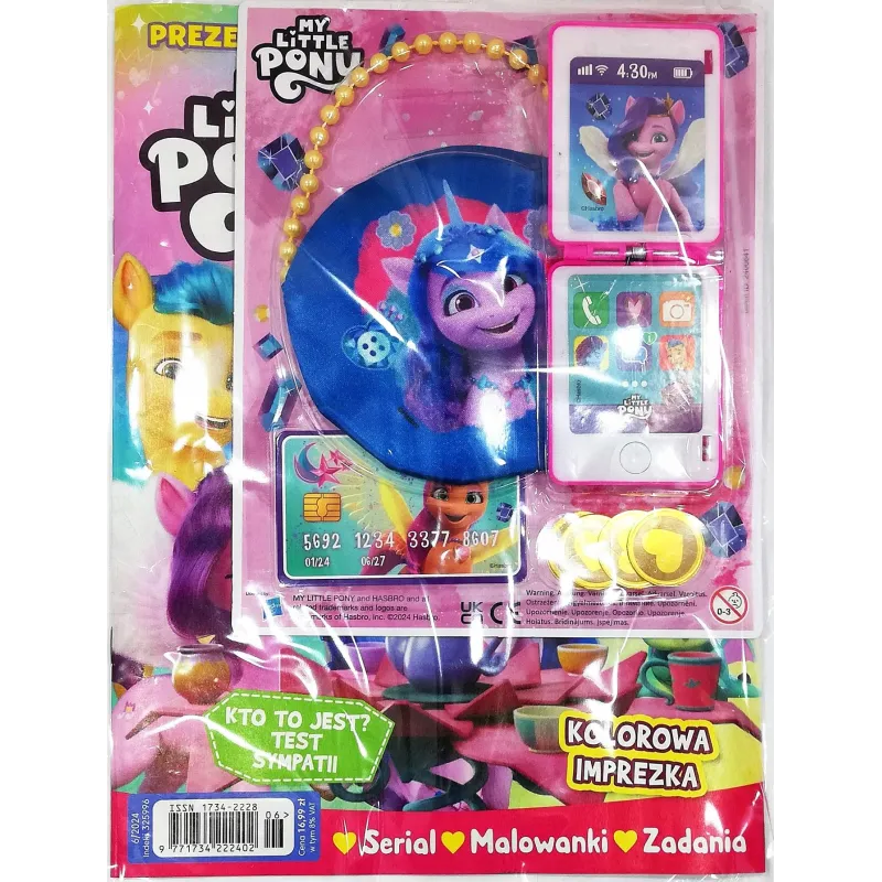 MY LITTLE PONY MÓJ KUCYK PONY+ EXTRA DODATKI! GAZETKA 6/2024