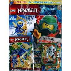 LEGO NINJAGO + JAY + NUNCZAKO GAZETKA 6/2022