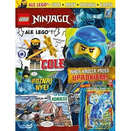 Lego Ninjago Cole + Młot + Katana + Karta Gazetka 7/2022