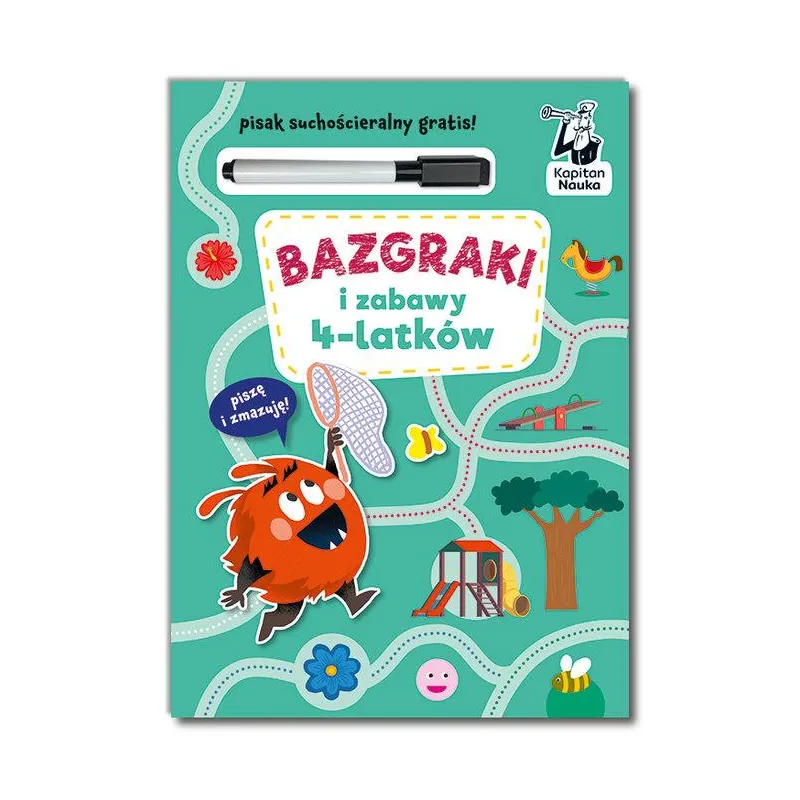 BAZGRAKI I ZABAWY 4-LATKÓW KAPITAN NAUKA