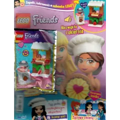 LEGO FRIENDS + PREZENT: NIEZWYKŁA CUKIERNIA  GAZETKA 6/2023 II GATUNEK