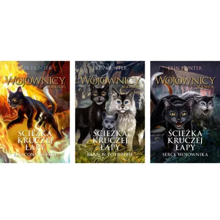 Pakiet Ścieżka Kruczej Łapy. Wojownicy. Manga