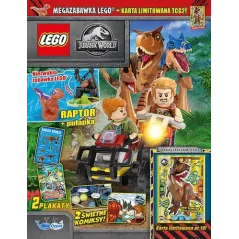 LEGO JURASSIC WORLD GAZETKA + FIGURKA 1/2023