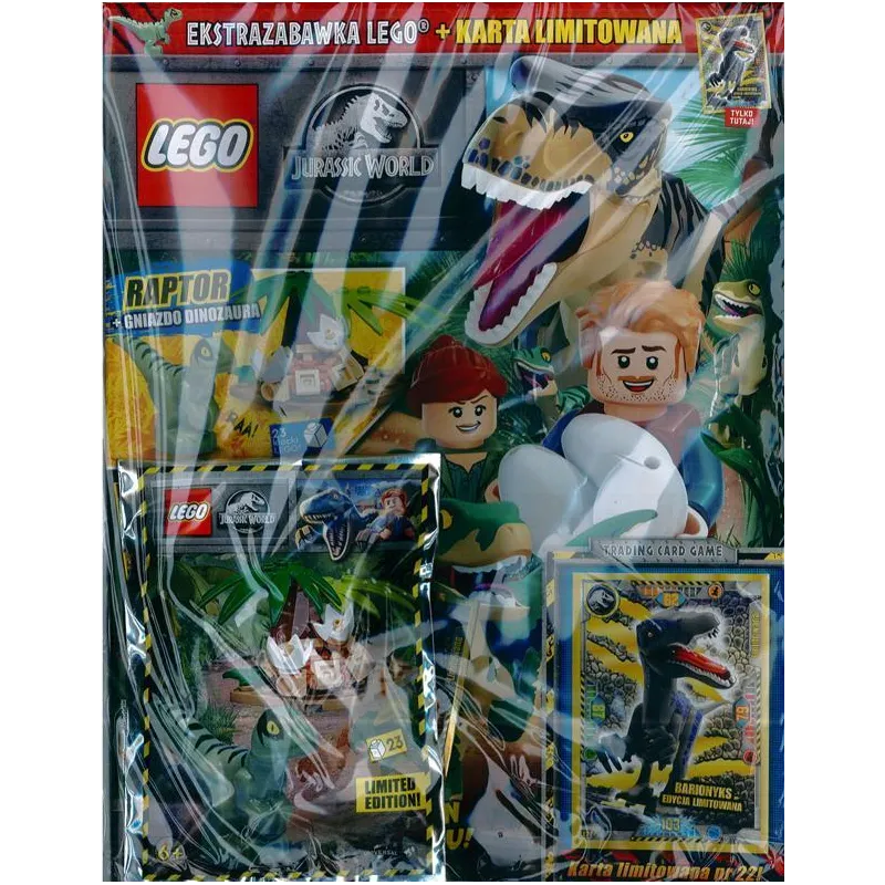LEGO JURASSIC WORLD + PREZENT MAGAZYN 5/2022 II GATUNEK LEGO JURASSIC WORLD + PREZENT MAGAZYN 5/2022 II GATUNEK