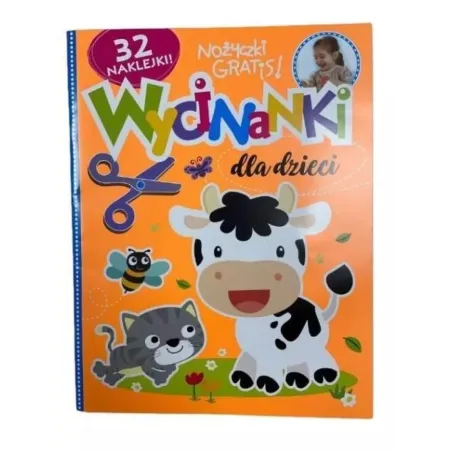 Wycinanki Dla Dzieci 32 Naklejki 3+ Ii Gatunek