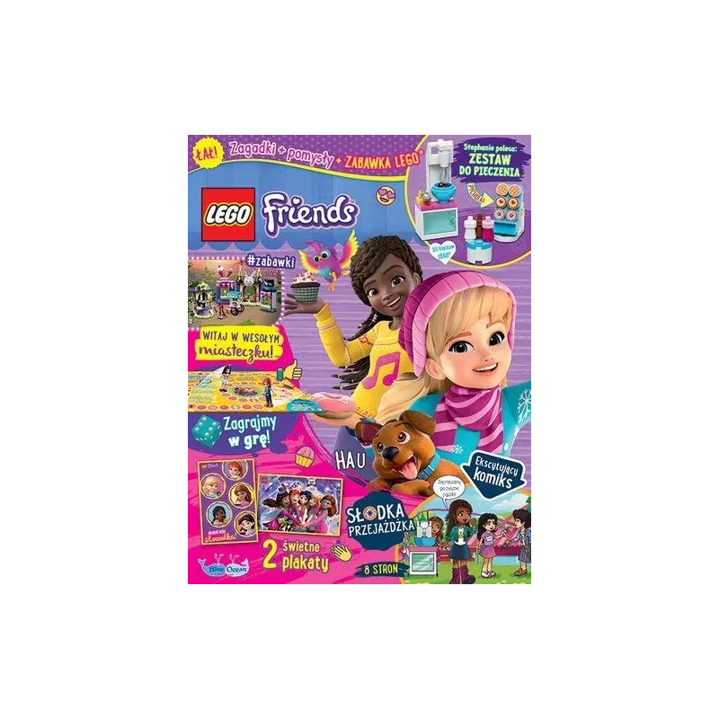 LEGO FRIENDS GAZETKA + PREZENT NR 7/2021 LEGO FRIENDS GAZETKA + PREZENT NR 7/2021