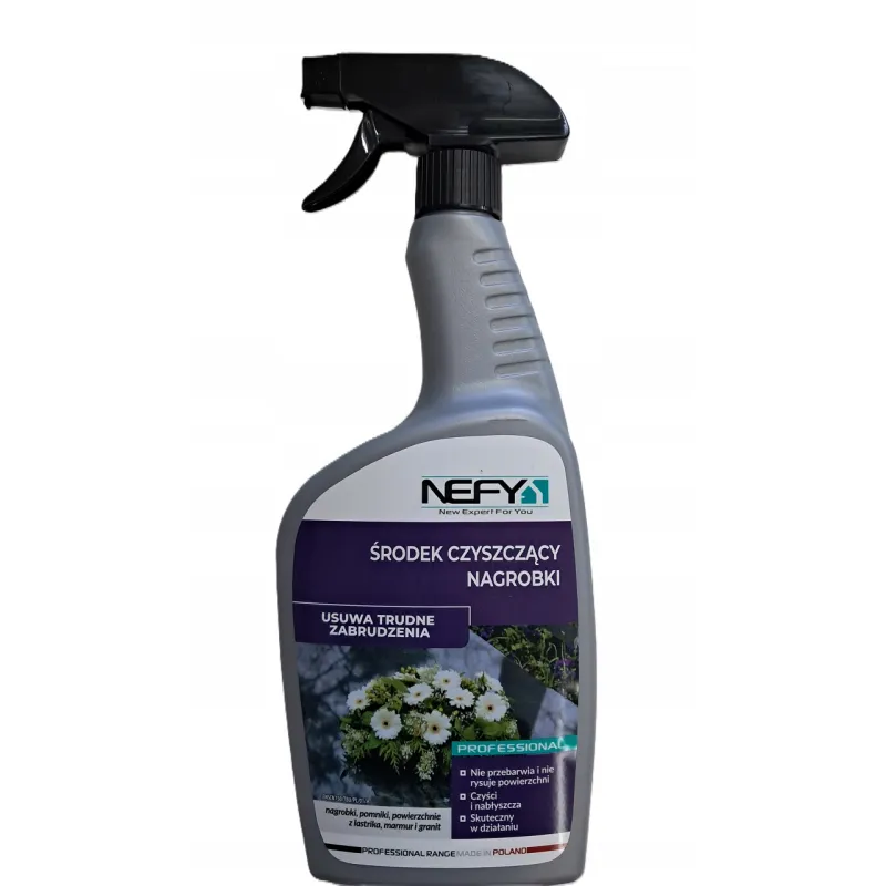 ŚRODEK CZYSZCZĄCY DO NAGROBKÓW 750 ML DO GRANITU I LASTRYKO
