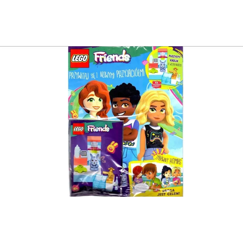 LEGO FRIENDS PRZYWITAJ SIĘ Z NOWYMI PRZYJACIÓŁMI GAZETKA + PREZENT 2/2023