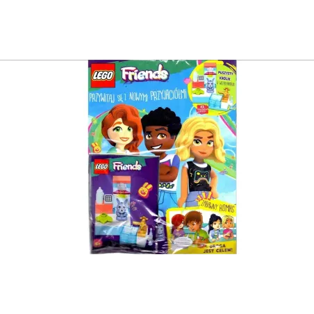 LEGO FRIENDS PRZYWITAJ SIĘ Z NOWYMI PRZYJACIÓŁMI GAZETKA + PREZENT 2/2023