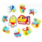 Pojazdy Puzzle Do Pary 12 Elementów Czuczu 18M+