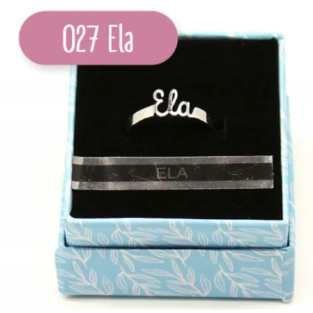 Ela Pierścionek Z Twoim Imieniem Regulowany