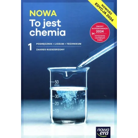 NOWA TO JEST CHEMIA 1 PODRĘCZNIK ZAKRES ROZSZERZONY