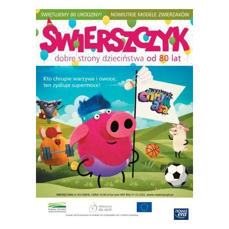 Świerszczyk Magazyn Dla Dzieci 3/2025