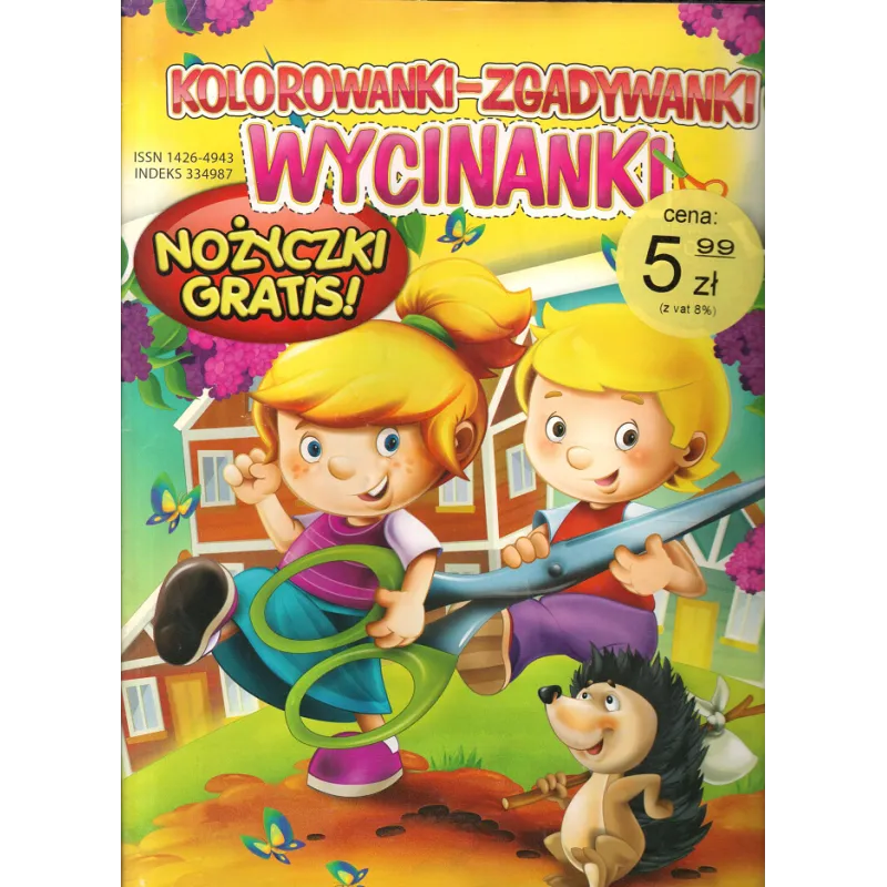 KOLOROWANKI-ZGADYWANKI WYCINANKI II GATUNEK