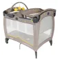 Łóżeczko Turystyczne Kojec Z Wibracjami Graco Contour Electra  Neon Sand 0+