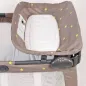 Łóżeczko Turystyczne Kojec Z Wibracjami Graco Contour Electra  Neon Sand 0+