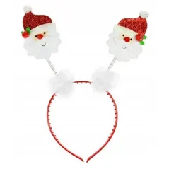 OPASKA ŚWIĄTECZNA MIKOŁAJ NA SPRĘŻYNKACH