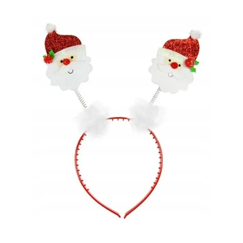 OPASKA ŚWIĄTECZNA MIKOŁAJ NA SPRĘŻYNKACH