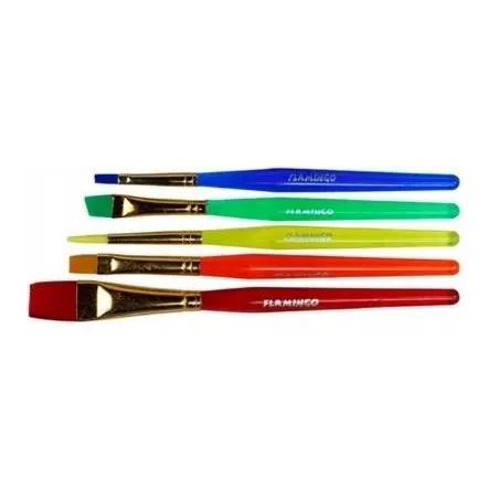 Pędzle Z Nylonowym Włosiem 5 Sztuk Kayet