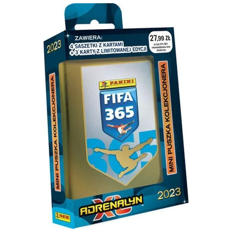MINI PUSZKA KOLEKCJONERSKA FIFA 365 2023 KARTY PANINI