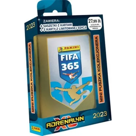 MINI PUSZKA KOLEKCJONERSKA FIFA 365 2023 KARTY PANINI