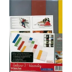 OKŁADKI NA KSIĄŻKI ZESTAW 3 KLASISTY - Panta Plast