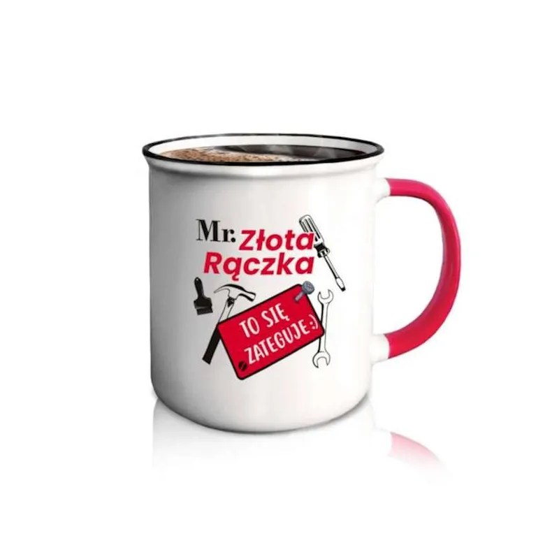 KUBEK GARNUSZEK DLA FACHOWCA MR. ZŁOTA RĄCZKA 400 ML