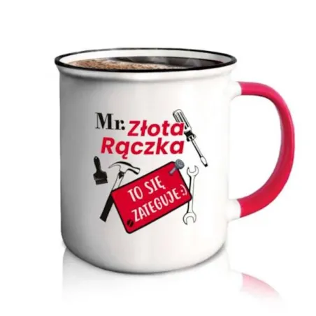 Kubek Garnuszek Dla Fachowca Mr. Złota Rączka 400 Ml