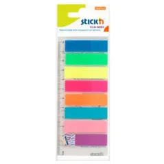 KARTECZKI INDEKSUJĄCE 8 KOLORÓW DO NOTATEK I KSIĄŻEK