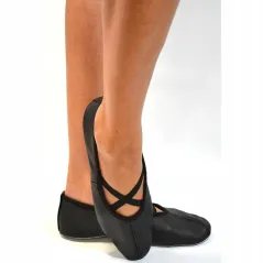 BALETKI CZARNE SKÓRA NATURALNA BALERINY DZIECIĘCE ROZMIAR 30